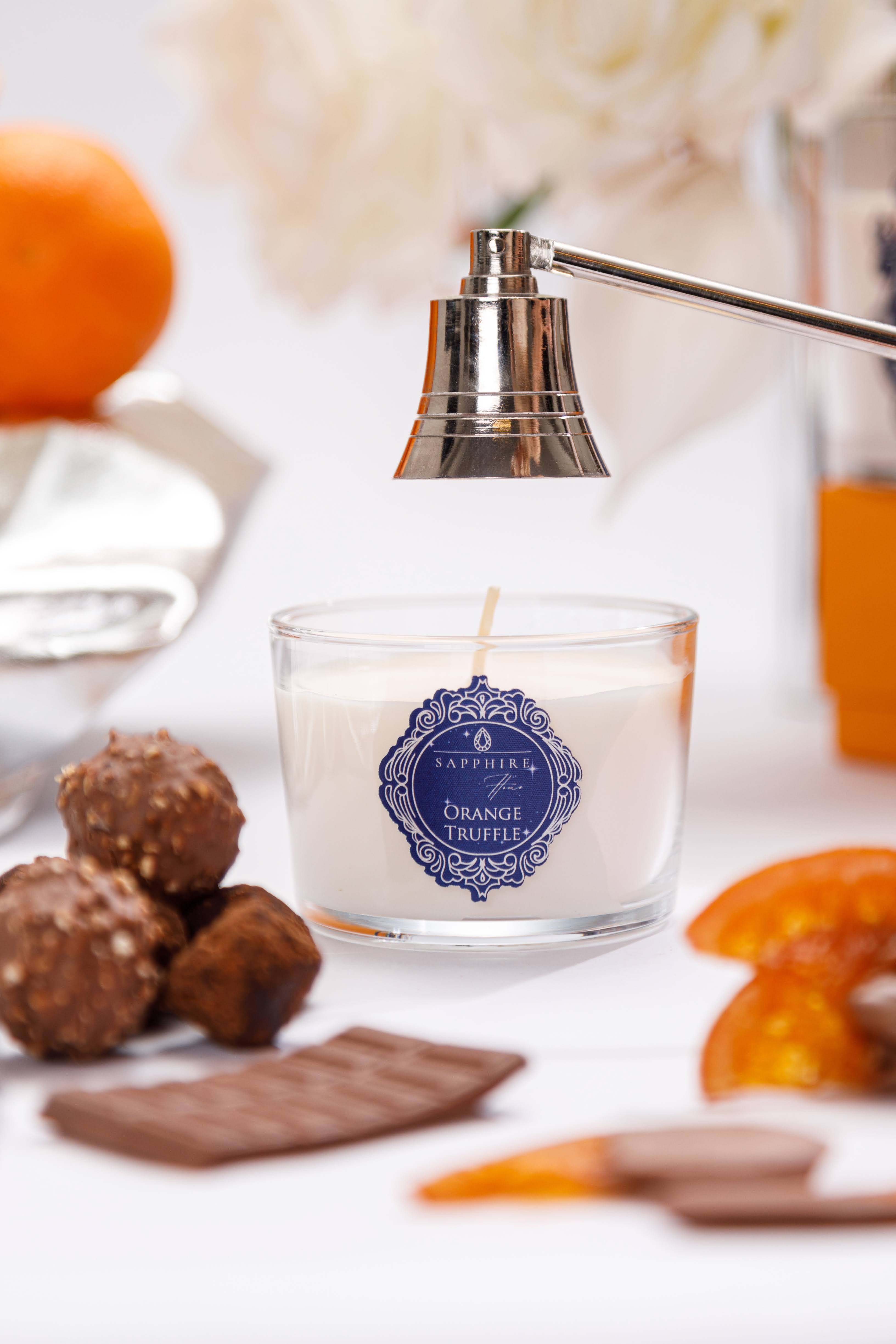 Orange Truffle Doğal Soya Mum – 220 g